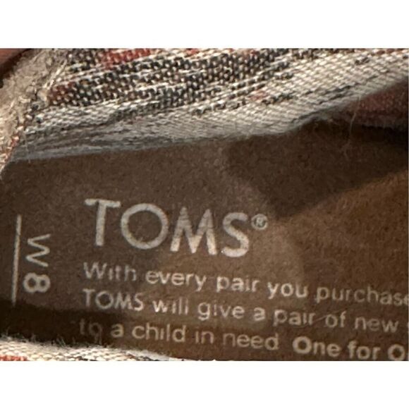 Toms Boots Desert Wedge Heels Lace Up Ankle Booties Beige Suede Comfort - Picture 9 of 9